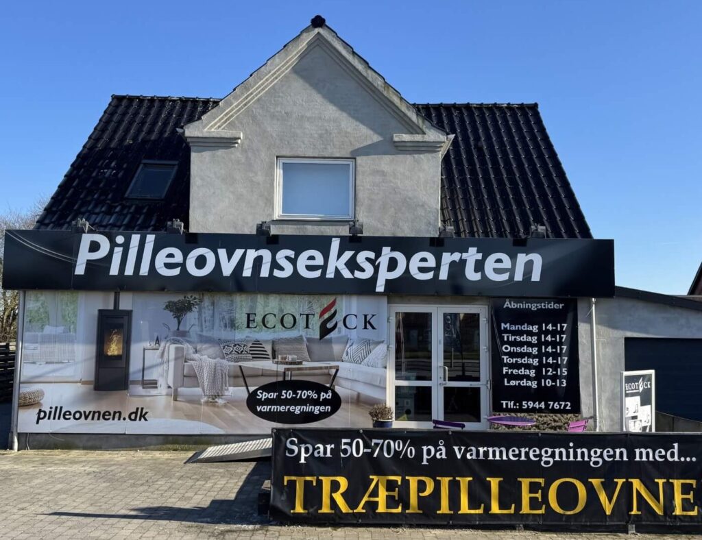 Pilleovnseksperten – Salg, service & montering af Ecoteck pilleovne